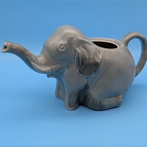 Vintage Elephant Tea Pot Watering Can Missing Lid Gibson's
